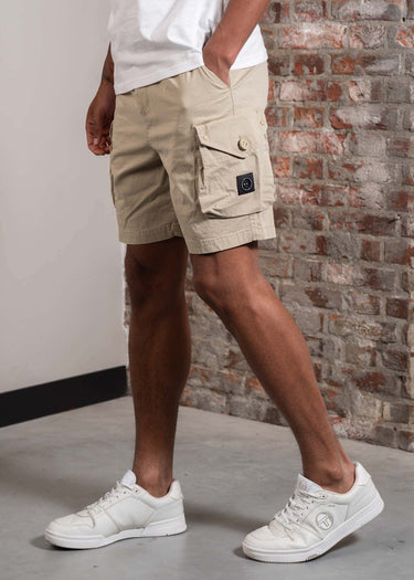 Marshall Artist Korte Broeken Arniston cargo short - stone
