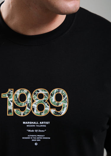 Marshall Artist T-shirts Made of stone t-shirt - black