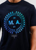 Marshall Artist T-shirts  Ombre t-shirt - navy 