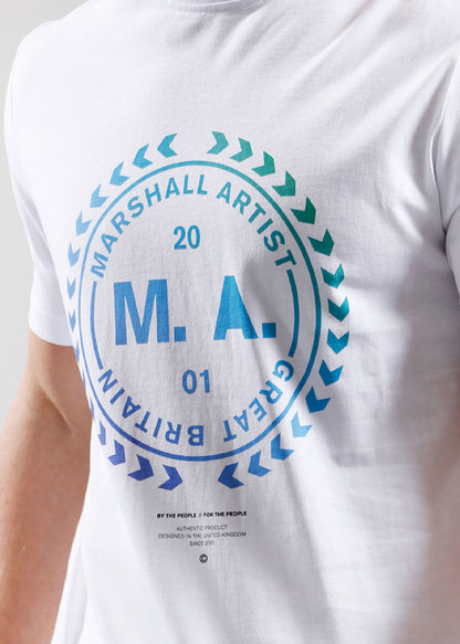 Marshall Artist T-shirts  Ombre t-shirt - white 