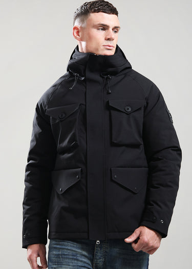 Marshall Artist Jassen Seaforth parka - black