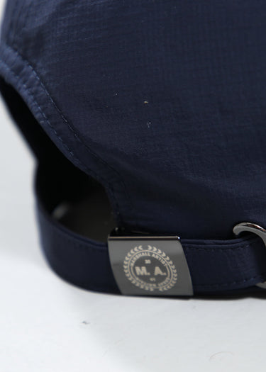 Marshall Artist Petten Woven badge cap - navy