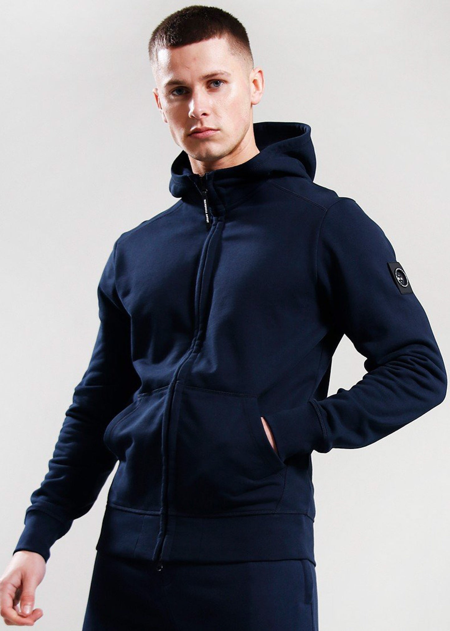 Marshall Artist Vesten Siren full zip - navy