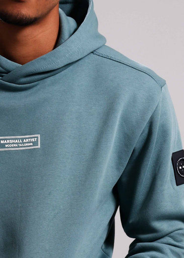 Marshall Artist Hoodies Siren hoodie - atlantic green