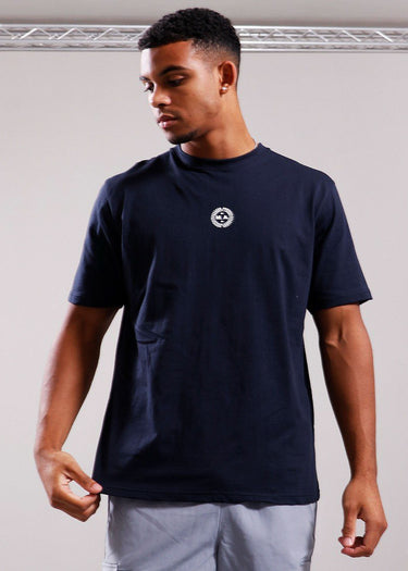 Marshall Artist T-shirts UK ism map t-shirt - navy