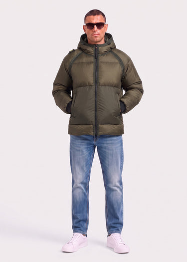 MA.Strum Jassen Cobra down jacket - bronze green