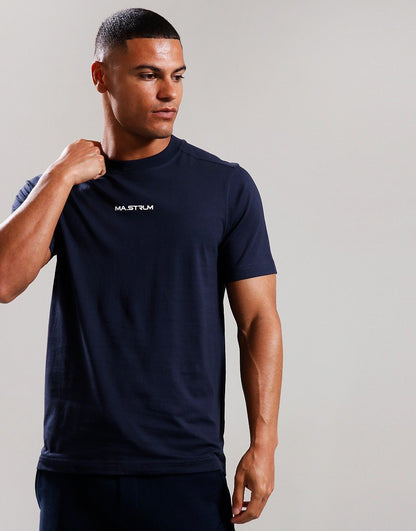 MA.Strum T-shirts  Mastrum printed tee - ink navy 