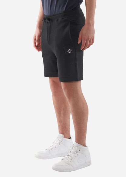 MA.Strum Korte Broeken  Core sweat short - black 