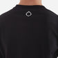 MA.Strum T-shirts  Cracked logo tee - black 