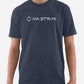 MA.Strum T-shirts  Cracked logo tee - ink navy 