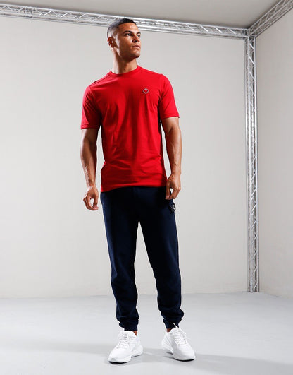 MA.Strum T-shirts  SS icon tee - carmine red 