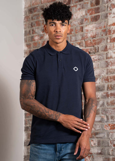 MA.Strum Polo's SS pique polo - ink navy