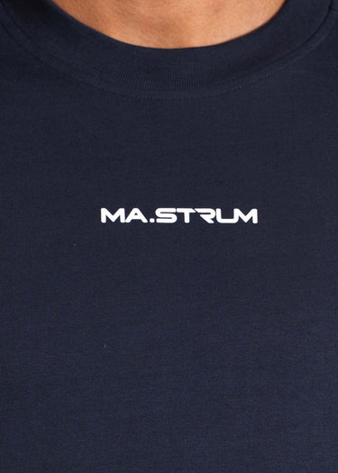 MA.Strum T-shirts Mastrum printed tee - ink navy