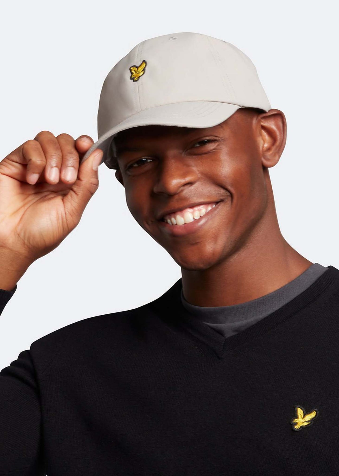 Ripstop baseball cap - cold grey