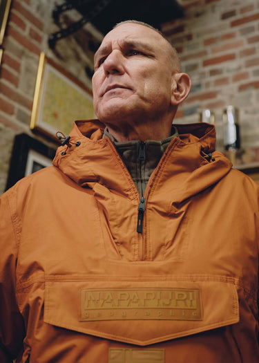 Napapijri Jassen Lightweight Packable Rainforest Overhead rf next Jacket - sugar almon