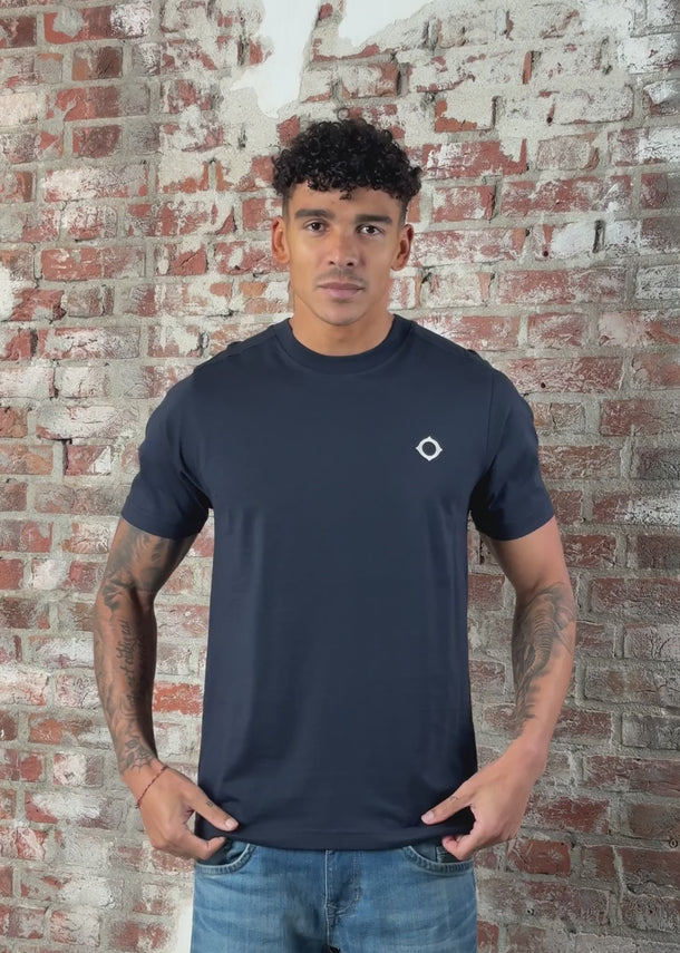 MA.Strum T-shirts Mastrum icon tee - ink navy