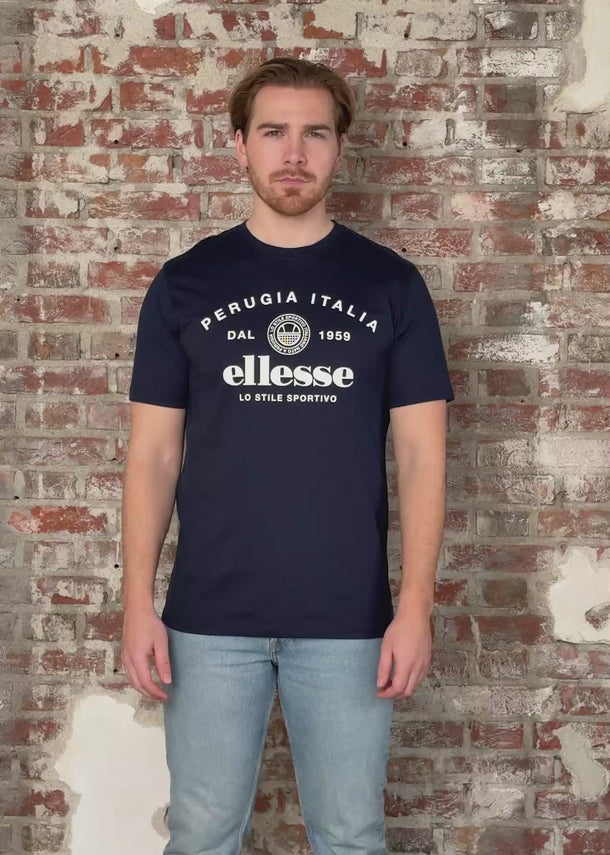 Ellesse T-shirts Pepito tee - navy