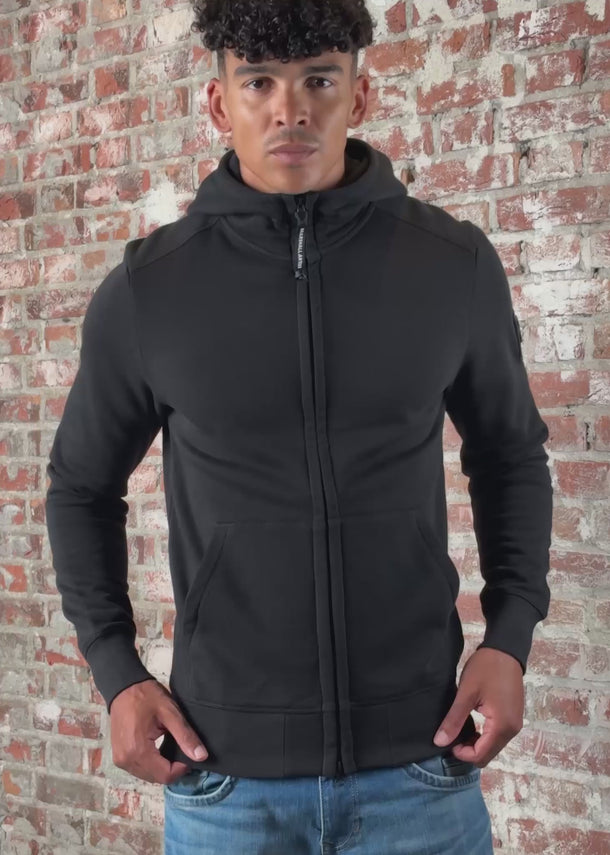 Marshall Artist Hoodies Siren full-zip hood - black