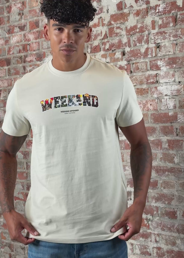 Weekend Offender T-shirts Saturday - calcium