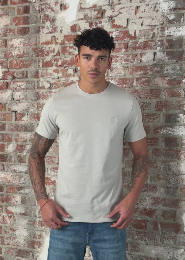 Hugo Boss T-shirts Tales - open grey 070