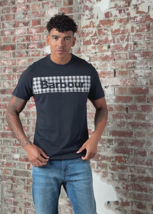 Barbour T-shirts Bancroft tailored t-shirt - navy