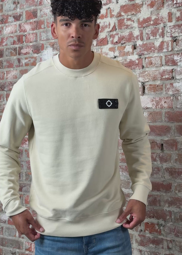 MA.Strum Truien Neo sweat - burnt cream