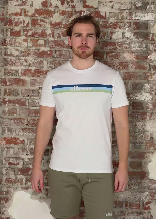 Ellesse T-shirts Giacomo tee - white