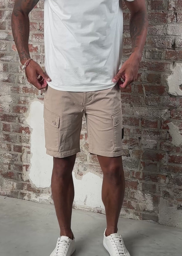 Weekend Offender Korte Broeken Ksar cargo short - stone