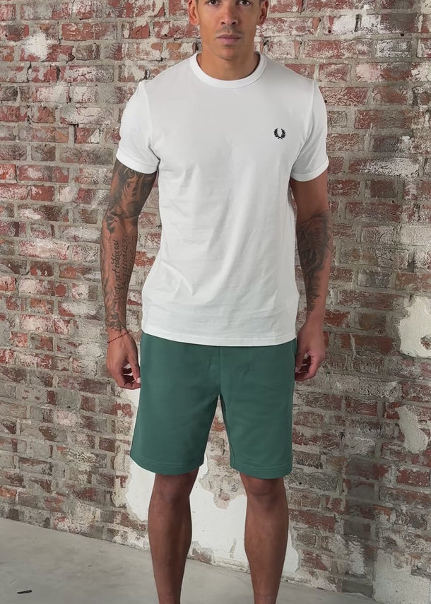 Lyle & Scott Korte Broeken Plain sweatshot - everglade