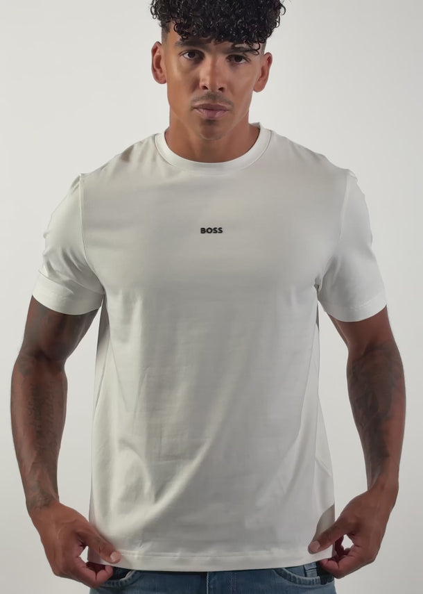 Hugo Boss T-shirts Tchup - white