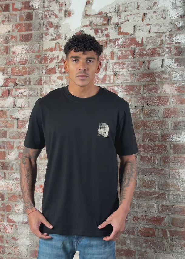 Hugo Boss T-shirts Te groove - black