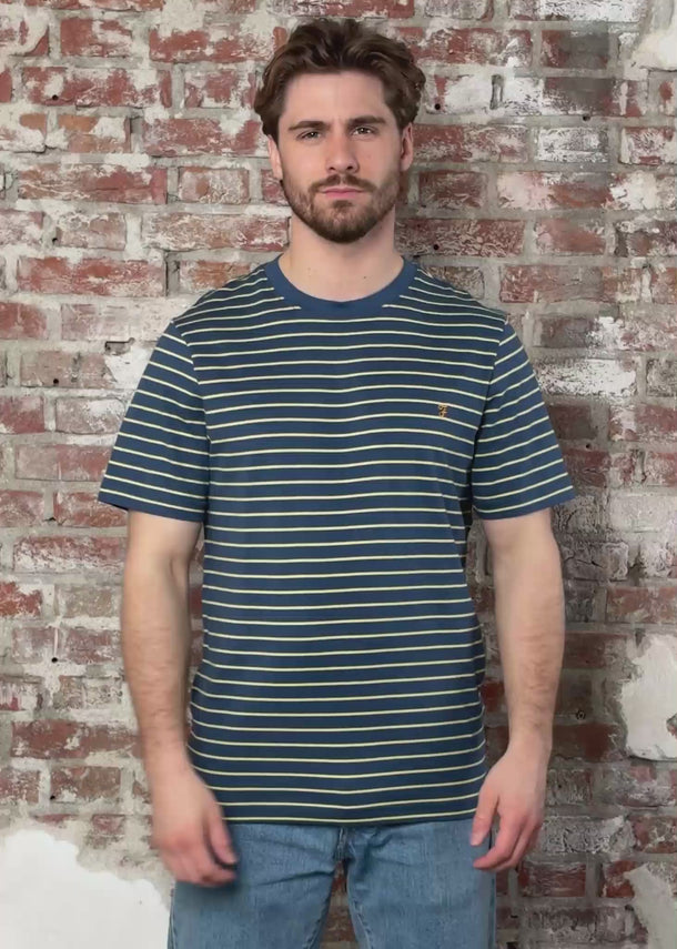 Farah T-shirts Oakland ss tee - cold metal