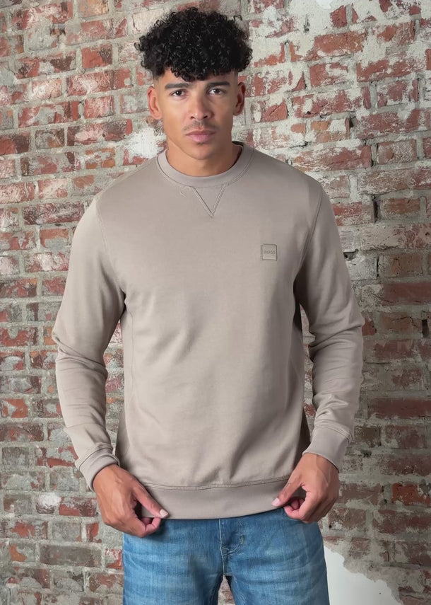 Hugo Boss Truien Westart - light brown