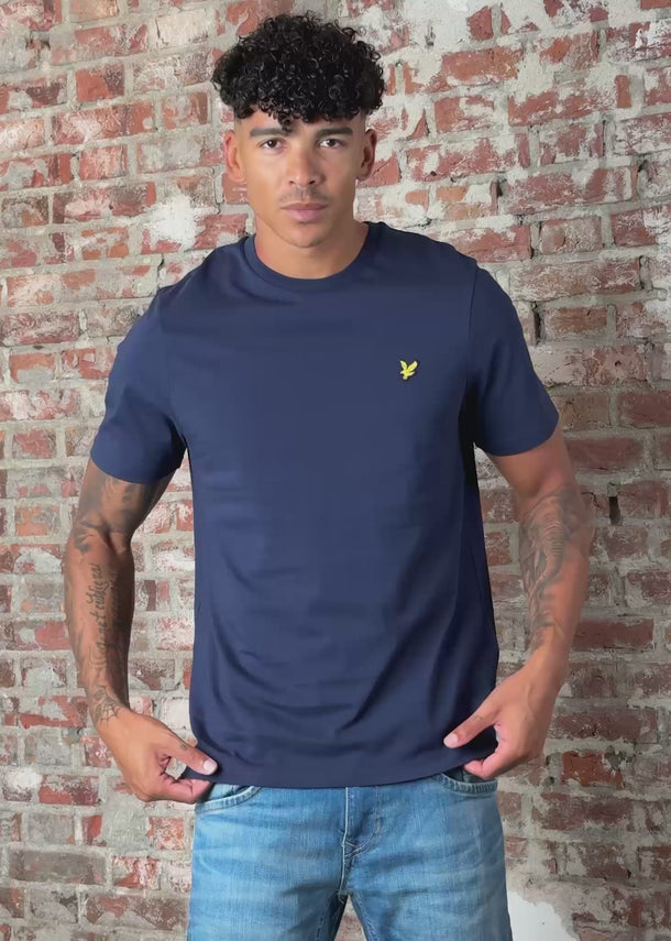 Lyle & Scott T-shirts Plain t-shirt - navy