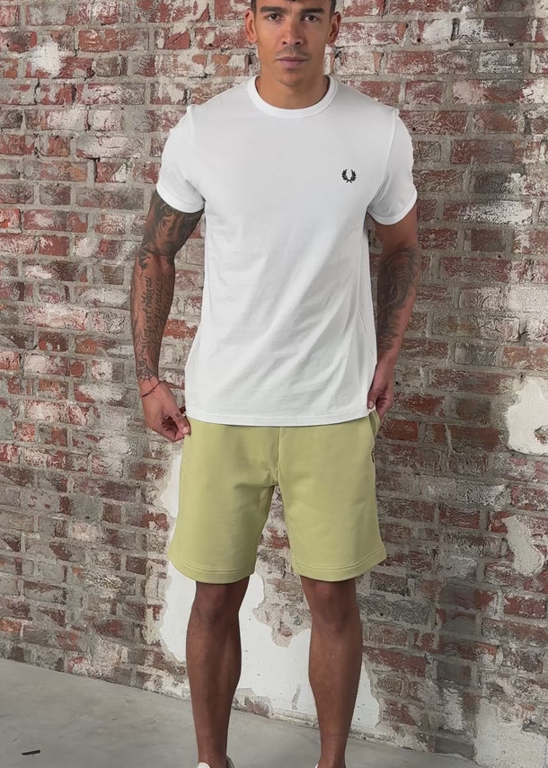 Lyle & Scott Korte Broeken Plain sweatshot - herb green