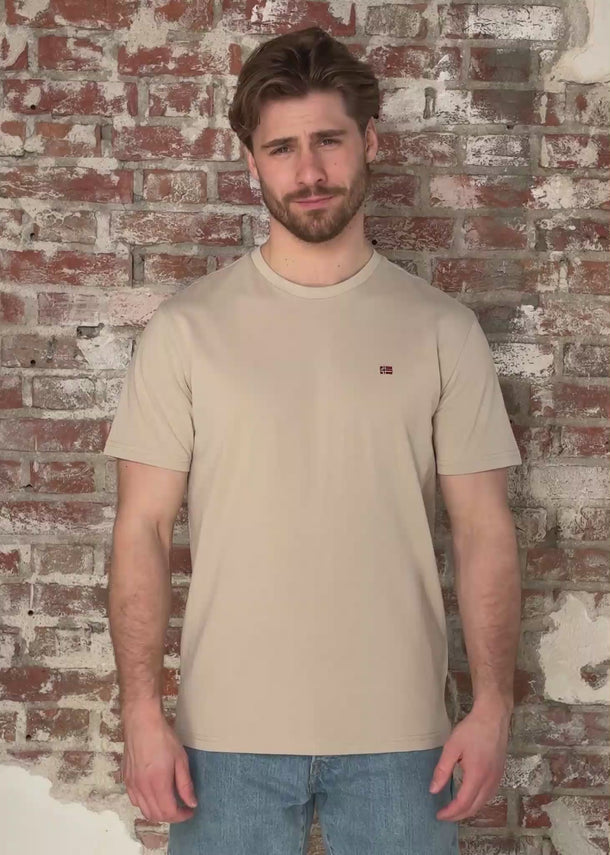 Napapijri T-shirts Salis sum - feather gr