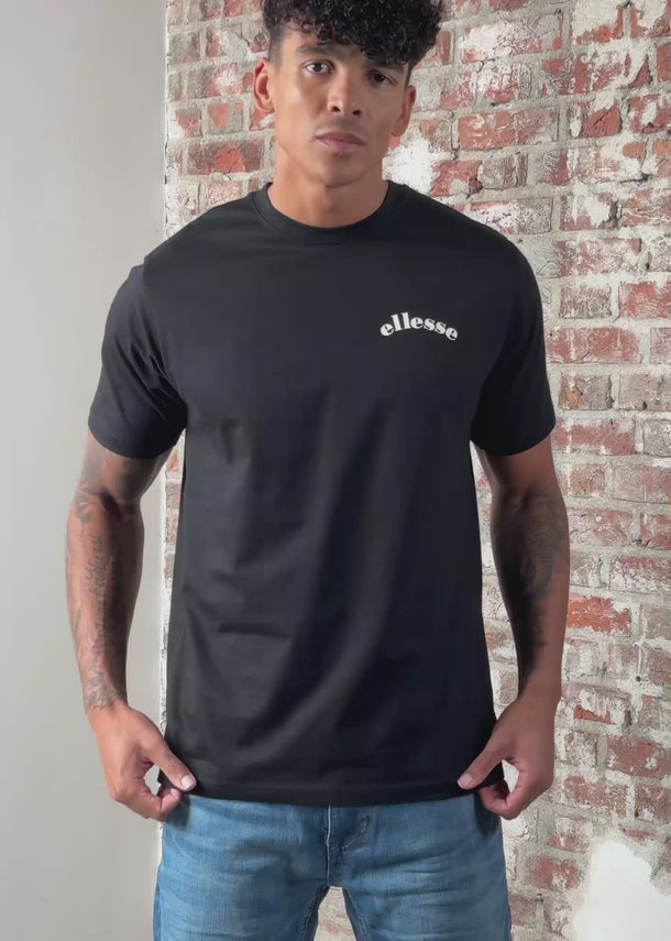 Ellesse T-shirts Courtside club tee - black