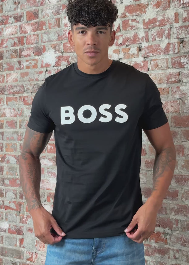 Hugo Boss T-shirts Thinking 1 - black