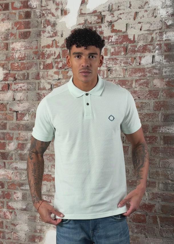 MA.Strum Polo's Mastrum pique polo - frost