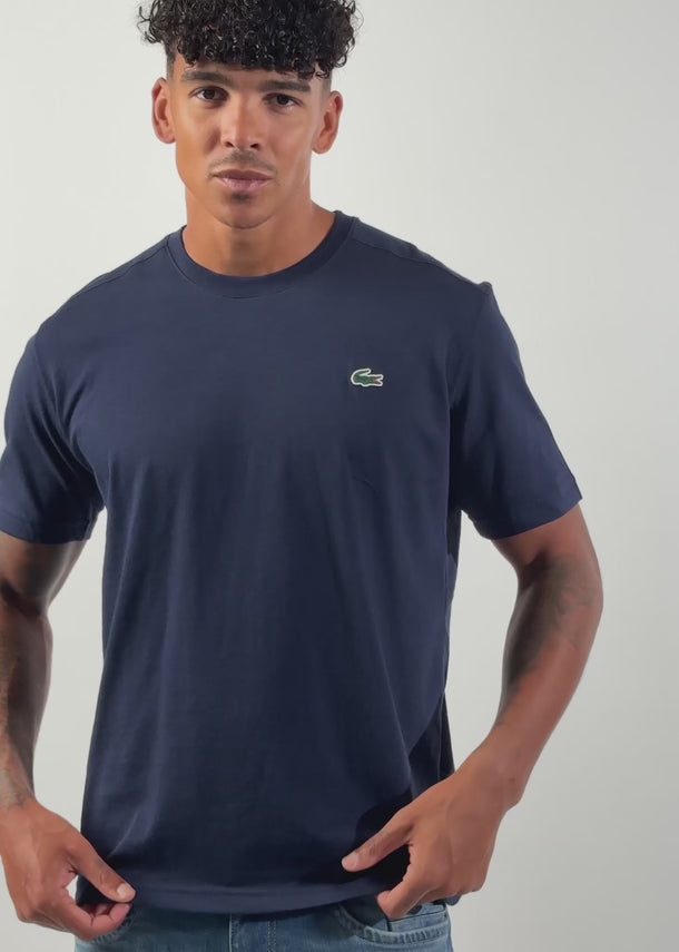 Lacoste T-shirts Ultra dry t-shirt - navy blue