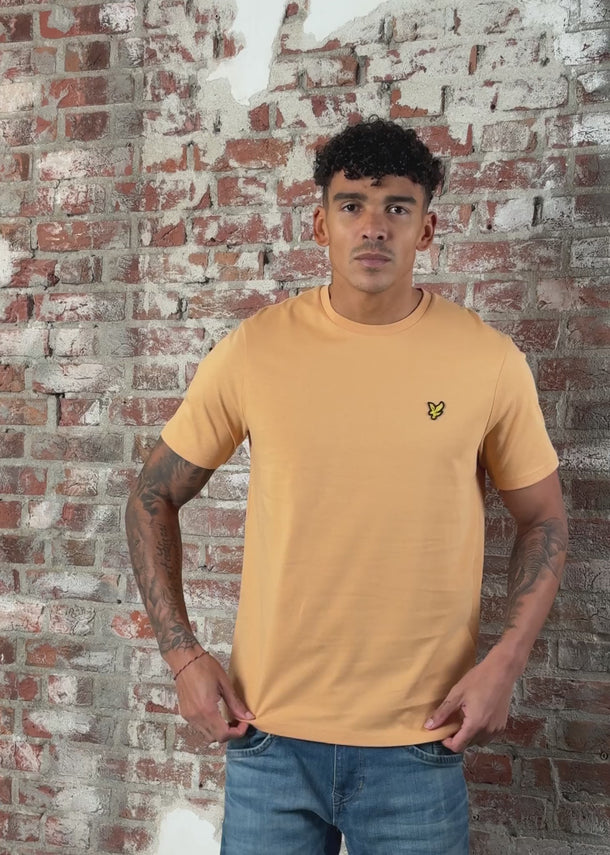 Lyle & Scott T-shirts Plain t-shirt - honeycomb