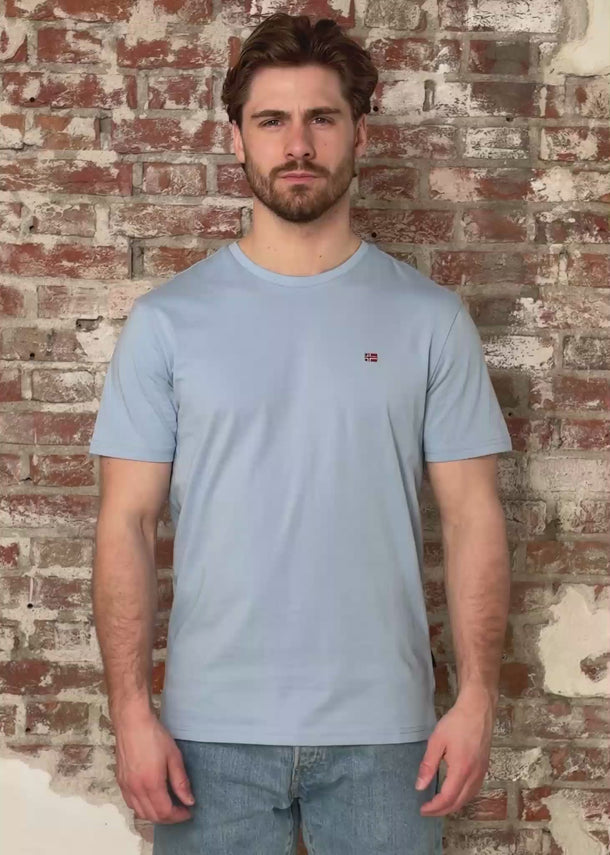 Napapijri T-shirts Salis sum - soft chambr