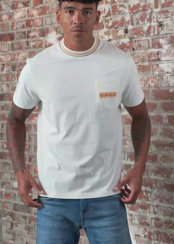 Napapijri T-shirts S murlo - white whiper