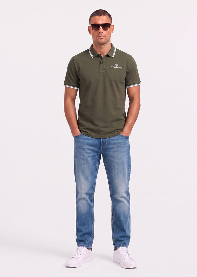 Sergio Tacchini Poloshirts Reed co polo - forest night