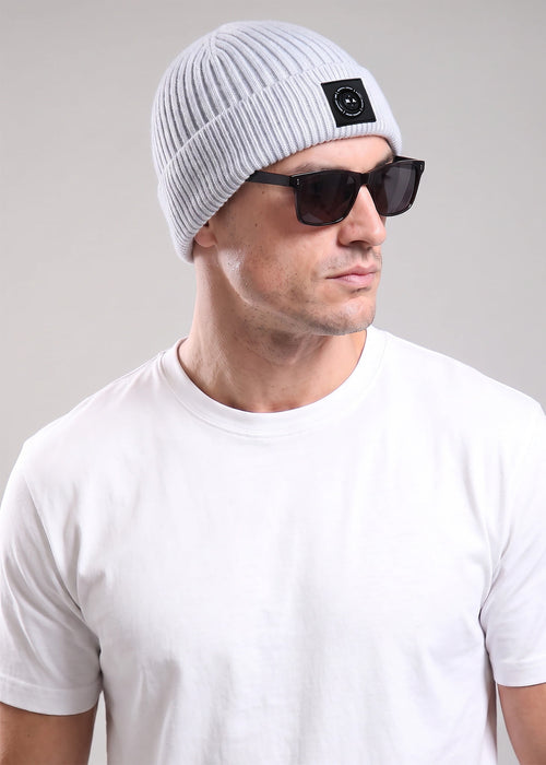 Siren knitted beanie - wolf grey