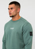 Marshall Artist Truien  Siren crewneck - atlantic green 