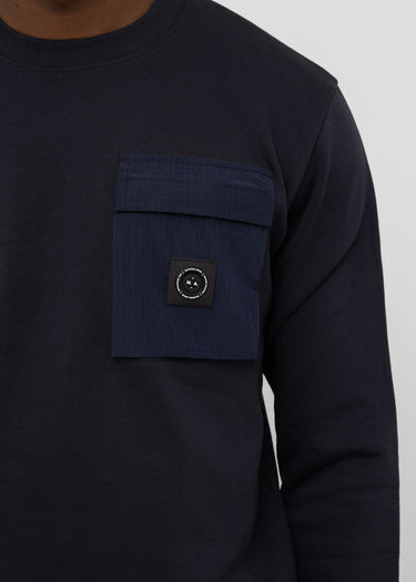 Marshall Artist Truien  Nevado crewneck - black 