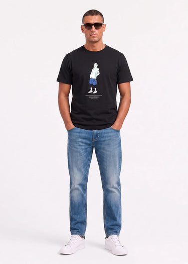 Drarga graphic tee - black - 2