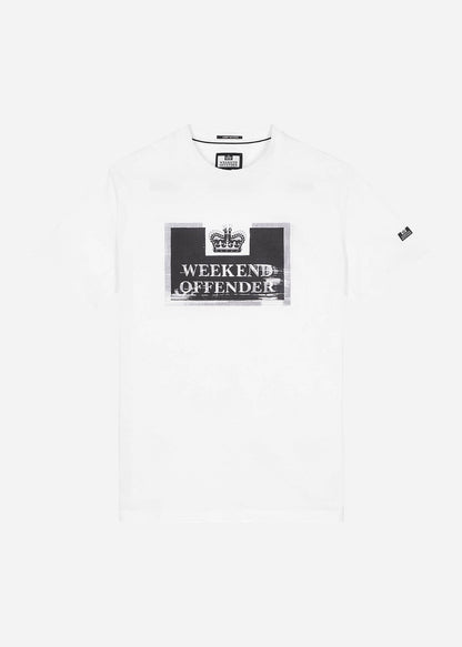 Weekend Offender T-shirts Bonpensiero - white