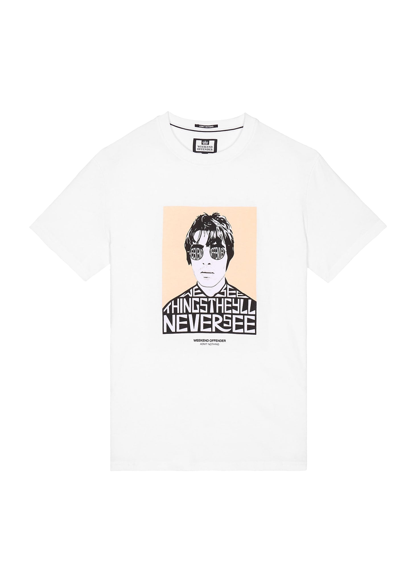 Weekend Offender T-shirts  Forever - white 